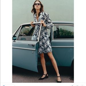 Anthropologie Colloquial Long-Sleeved Shirtdress